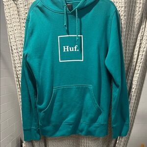 HUF Turquoise Pullover Hoodie